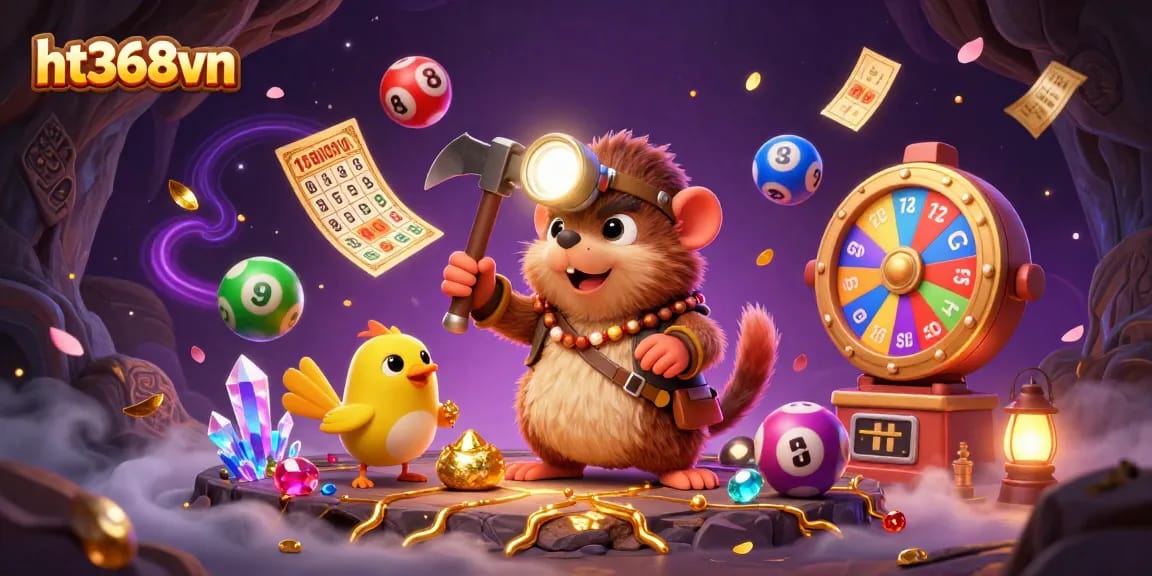 Engage in thrilling games at ht368vn with vibrant lottery elements and treasure hunting adventures.