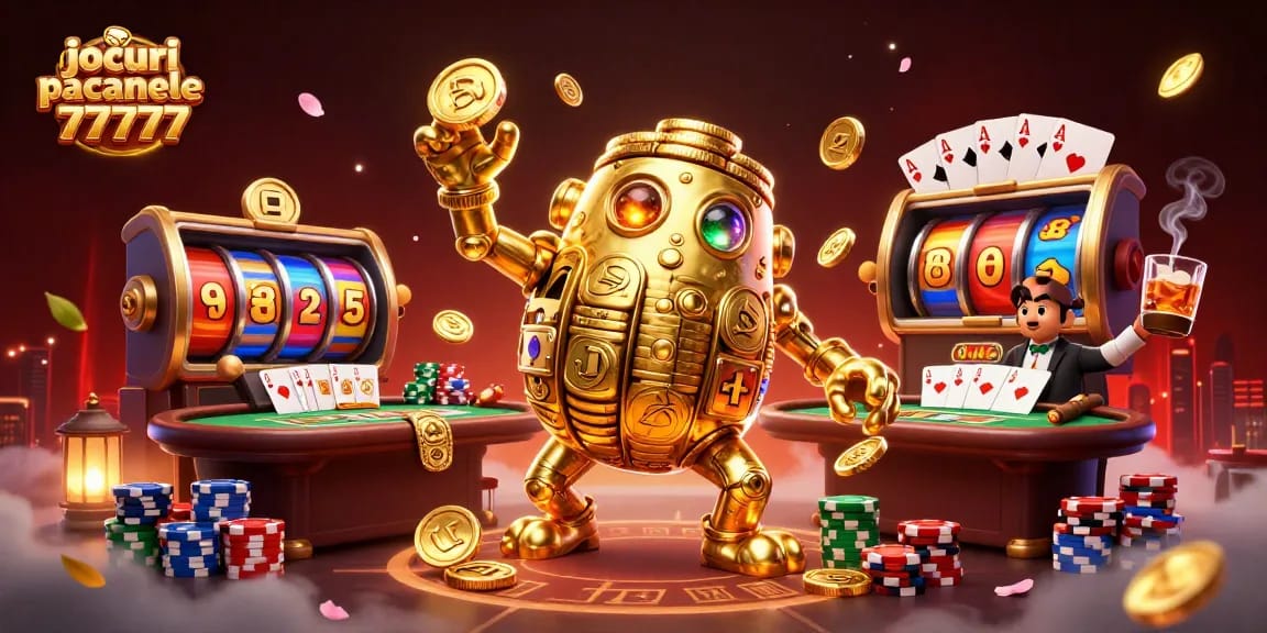 Joacă jocuri pacanele gratis 77777 online cu un golem antic din aur în mijlocul acțiunii