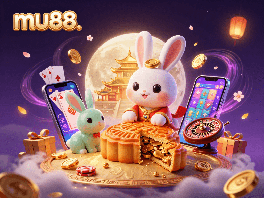 Engage in winning strategies at mu88. with a magical casino scene featuring playful folklore characters.