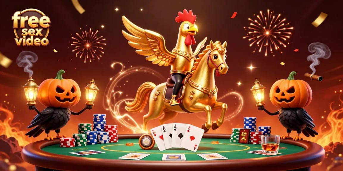 Engage in free sex video chat with dynamic casino elements and vibrant characters.