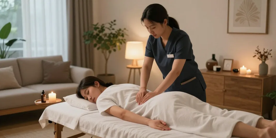 Experience the ultimate 인덕원출장마사지 in a calming home setting with professional service.