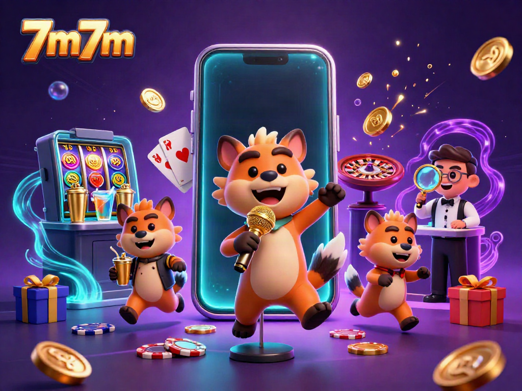Bettors enjoy 7m7m at a casino club as hyenas entertain with comedy and games.
