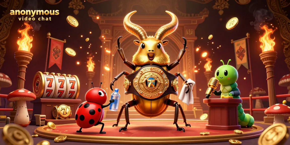 Engage in an anonymous video chat like never before with lively casino action.