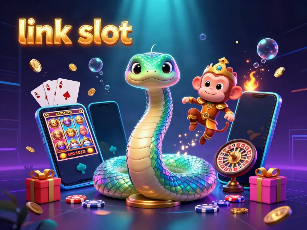 Spin vibrant slot games while diving into the rich visuals of link slot at RUPIAHSLOT88.