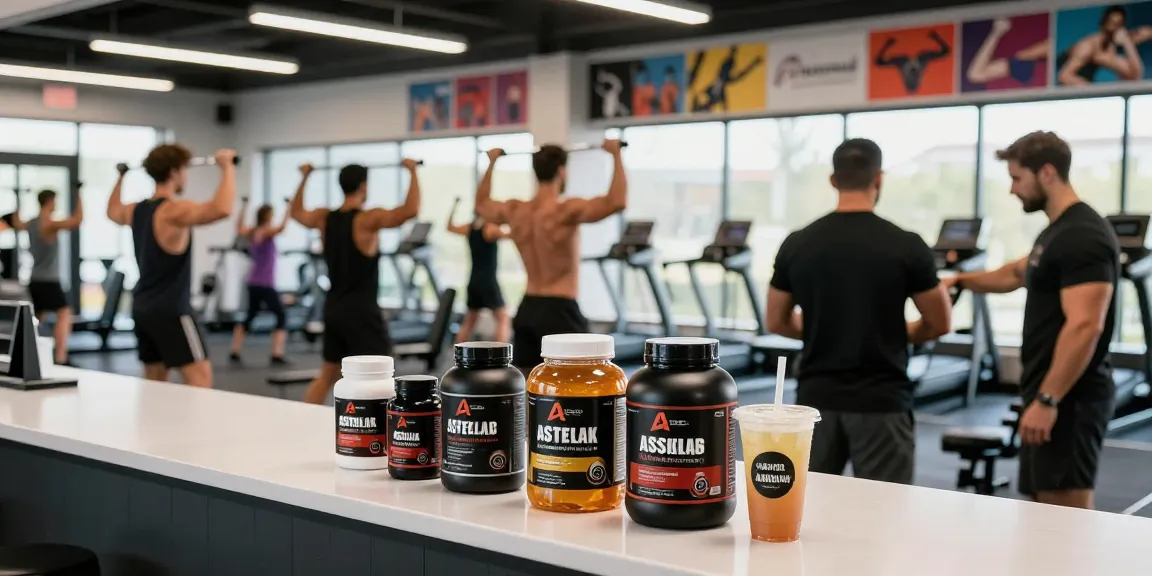 Astera Shop featuring quality steroids in a vibrant gym environment.