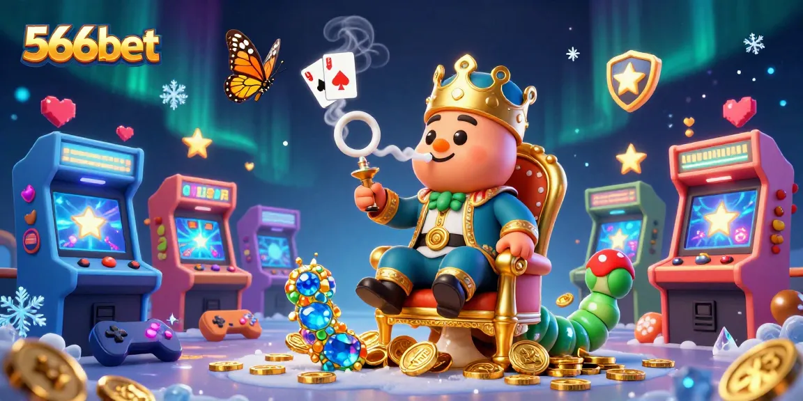 Engage in thrilling games at 566bet with 3D characters and colorful casino elements.