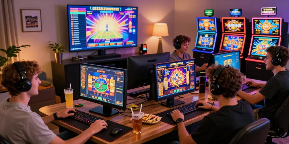 Exciting online gaming moment at wd138.com with players enjoying immersive slot machines from top providers.