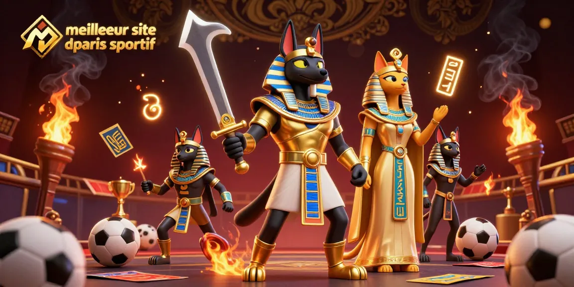 Meilleur site de paris sportif avec Anubis et Bastet dans un univers de paris captivant